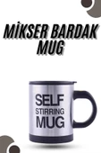 Karıştırıcı Özellikli Mikser Kupa Bardak Kompakt Taşınabilir Mug thumbnail 2