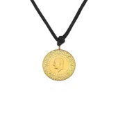 Yeni Tarih 22 Ayar Kolye Çeyrek Altın Ziynet Gold ZG2233 - 1