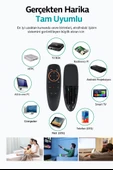 2.4G Air Mouse Sesli Kumanda  Gyro Sensörlü Kablosuz Uzaktan  Kumanda - 3