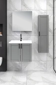 65 cm Riva Banyo Dolabı + 30 cm Riva Boy Dolabı - 3