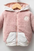 U.S. Polo Assn Kız Bebek Mont Pudra - 3