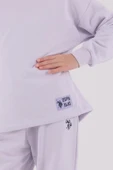 U.S. Polo Assn Kız Çocuk Eşofman Takımı Lila thumbnail 5