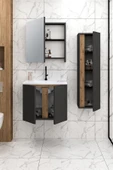 65 cm Lavina Banyo Dolabı + 30 cm Lavina Boy Dolabı - 3