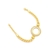 Altın Kaplama Yarım Çerçeve Bileklik BLK-1137 thumbnail 1