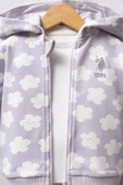 U.S. Polo Assn Kız Bebek 3'lü Takım Lila thumbnail 5