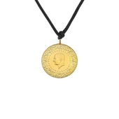 Yeni Tarih 22 Ayar Kolye Yarım Altın Ziynet Gold ZG2234 - 1