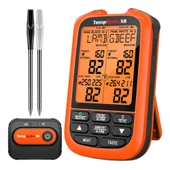 ThermoPro TP863B 2Problu Zamanlayıcılı 610m Kablosuz Barbekü/Mangal Profesyonel Pişirme Termometresi thumbnail 1