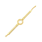 Altın Kaplama Çeyrek Çerçeve Bileklik BLK-1140 thumbnail 1