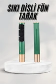 Düzleştirici Fırça Saç Düzleştirici Arada Fön Tarak Taşınabilir thumbnail 2