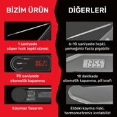 Thermopro TP622 Daldırma/Saplama Izgara/Barbekü/Mangal Et Gıda ölçme Pişirme Termometresi thumbnail 7