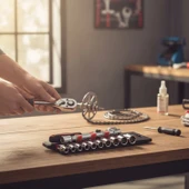 Lokma Takımı 1/2 12 Parça Profesyonel Kalite Çelik Malzeme Anahtar Seti Uzun Ömürlü Kullanım thumbnail 5