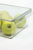 İronika Kapaklı Buzdolabı Düzenleyici Meyve Sebze Saklama Kabı Organizer 4,5 Litre x 3 Adet - 2