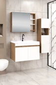 80 cm Saura Banyo Dolabı + 30 cm Saura Boy Dolabı - 3