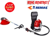 Energy BG TC-64 Sırt Tipi 3.3 HP Benzinli Motorlu Tırpan thumbnail 1