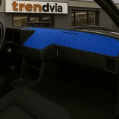 Tofaş Şahin Doğan Kartal Uyumlu Mavi Renk Alçak Ön Göğüs Torpido Kaplama ve Koruma Kılıfı - 1