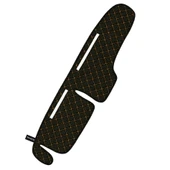 Tofaş Şahin Doğan Kartal Uyumlu Bej Nakışlı Alçak Ön Göğüs Torpido Kaplama ve Koruma Kılıfı - 2