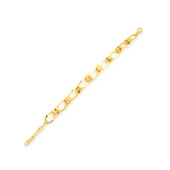 Altın Kaplama Çelik Samanyolu Bileklik BLK-1144 - 1