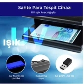 UV Para Kontrol Cihazı  Sahte Para Tespit Makinesi Ofis ve Mağazalar İçin - 4