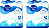 Goodlife Yatak Koruyucu 60x90 2 Paket 60 Adet - 1