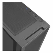 Frisby Crevo FC-9475G 600W 80+ USB 3.2 RGB mATX Mid Tower Siyah Kasa thumbnail 4