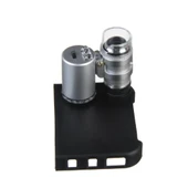 Iphone5 Için Uyumlu Kapaklı Lens Mikroskop Taşınabilir Mini Cep Boyutu Led Mikroskop No.9882ip5ii thumbnail 6