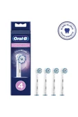 Oral-B EB60 Diş Fırçası Yedek Başlığı Cleancare Sensitive Ultra Thin 4 Lü thumbnail 1
