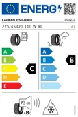 Falken EuroWinter HS02 Pro 275/45 R20 110W XL Kış Lastiği - 2025 thumbnail 2