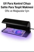 UV Para Kontrol Cihazı  Sahte Para Tespit Makinesi Ofis ve Mağazalar İçin - 1