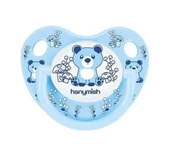HANYMİSH TİNY SİLİKON DAMAKLI EMZİK NO:3 18  AY - MAVİ Mavi - 1