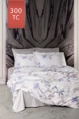 Varol Royal Saten 300TC Nevresim Takımı (Çift Nevresimli) Family Size  - ESSENZA thumbnail 2