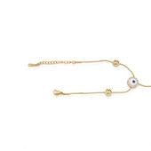 Şahmeran Altın Kaplama Kadın Fatma Ana Eli Nazar Boncuklu Model-SHM-105 thumbnail 4