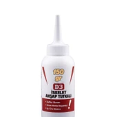 Hazır İskelet Ahşap Tutkalı 150 gram Şeffaf D3 Tahta Mdf Sunta Kumaş Kağıt DIY Uygulama Yapıştırıcı thumbnail 1