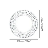 Nachtmann Bossa Nova 23 cm Tabak S/2 thumbnail 3