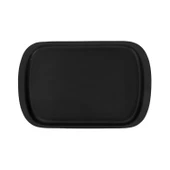 Lava Döküm Dikdörtgen Servis Tabağı Ölçü 32x20cm.-Bordo thumbnail 3