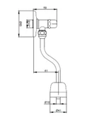 Yak Pisuar Pisuvar Musluğu 102111433 - 2