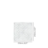 Nachtmann Bossa Nova 21 cm Kare Tabak S/2 thumbnail 3