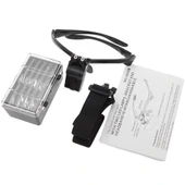 Işıklı Gözlük Büyüteç  5 Farklı Lens 9892b thumbnail 4