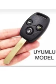 Honda Civic Fd6 Crv Accord Uyumlu 3 Tuşlu Karbon Anahtar Koruma Kılıfı 2.Resime Bakınız thumbnail 2