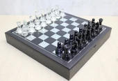 Kutulu Cam Satranç Seti Alk3531 - 1