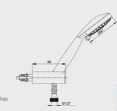 Ar Alize El Duşu Üç Fonksiyonlu Duş Seti 102117326 thumbnail 2
