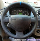 Ford Fiesta 2002-2007 Araca Özel Direksiyon Kılıfı (noktalı Düz Yüzüklü) thumbnail 1