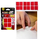 Montaj Bandı 2.5 KG - Çift Taraflı Hazır Kesilmiş Silikon Bant 12'li Montaj Bandı, Şeffaf - 1