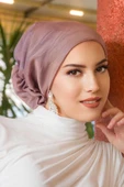 Pudra Janjan Çağla Hazır Türban thumbnail 1