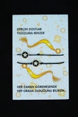Gerçek Dostlar Yıldızlara Benzer - Arkadaş Şans Bilekliği - 1