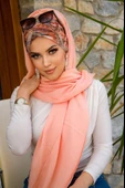 Somon Bahar Çiçek Desen Hazır Şal thumbnail 1