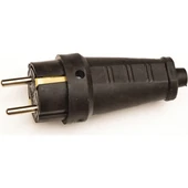 Kauçuk Mofofaze Topraklı Erkek Fiş 220V Kaliteli - 1