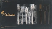 Pırlanta 30 Parça 6 Kişilik Çatal Kaşık Takımı 30 Parça Kutulu Hediyelik Çeyizlik Takım thumbnail 1