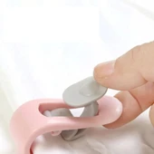 4 Adet Mandallı İğnesiz Yorgan Kılıfı Nevresim Sabitleme Klips Takımı thumbnail 4