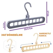 Sihirbaz Askı Dolap İçi Düzenleyici Askı Sihirbazı, Dolap Askı Düzenleyici - 4