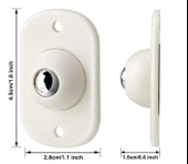 Yapışkanlı Eşya Kaydırma Bilyeleri - Kolay Taşıma Aparatı 8 Adet thumbnail 4